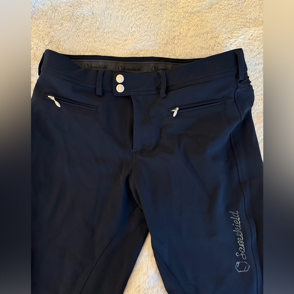 Navy Samshield Breeches
